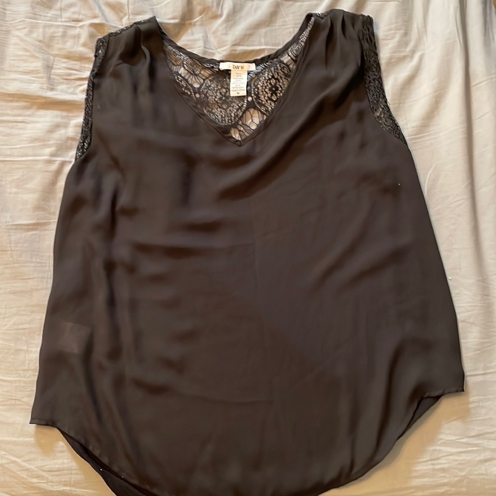 Black Lace Tank Top